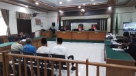 Empat Terdakwa Korupsi Proyek Gedung KP Dumai Jalani Sidang Perdana