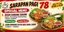 Tak Perlu Bingung Cari Sarapan 