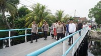 Polda Riau Tuntaskan Pembangunan 80 Jembatan Merah Putih Tahap II, Akan Diresmikan Kapolri