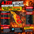 4.229 Hotspot Kepung Sumatera, Riau Kembali Menyala dengan 346 Titik