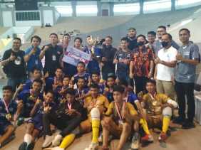 Kalahkan SMKN 2, SMAN 12 Juara Piala Dispora Kota Pekanbaru