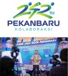 Wako Agung Nugroho Launching Logo Hari Jadi Kota Pekanbaru Ke-242, Temanya Kolaboraksi