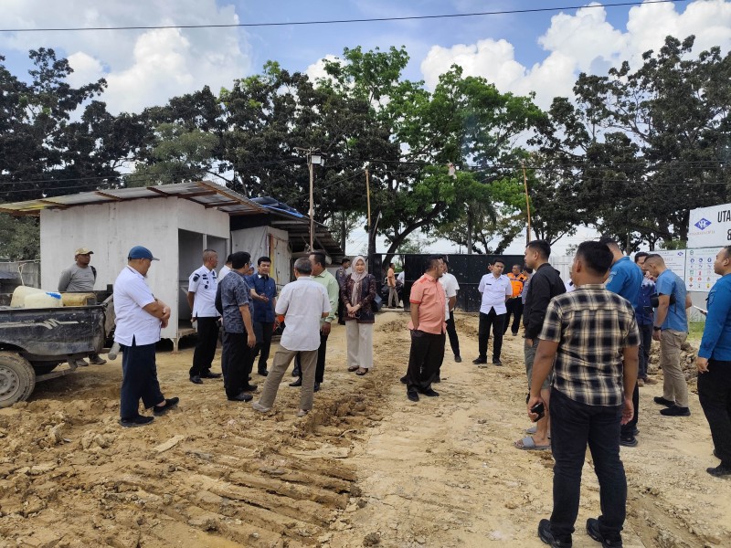 Nekad, PT NRC Bangun Swalayan Dilahan Status Quo