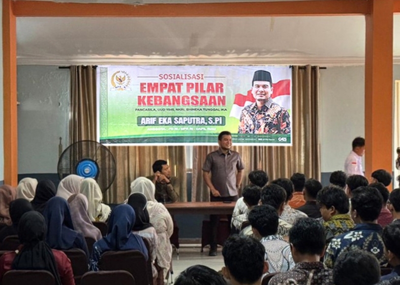 Lewat 4 Pilar Perkuat Jati Diri Bangsa, Arif Eka Saputra Soroti Tantangan Daerah di Era Digital