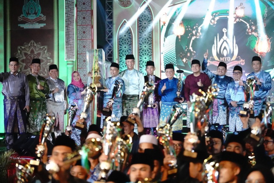 404 Poin Sukses Nobatkan Bengkalis Sebagai Juara Umum MTQ ke 43 Provinsi Riau