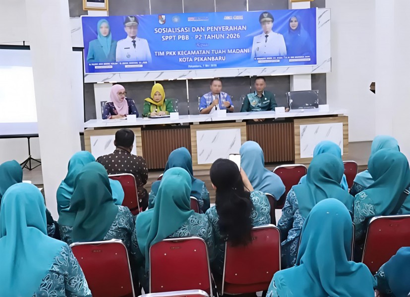 Tingkatkan PAD dari Sektor PKB dan PBB, Bapenda Pekanbaru Gandeng Kader PKK