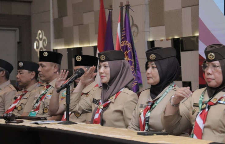 Sulastri Pimpin Kwarcab Pramuka Pekanbaru