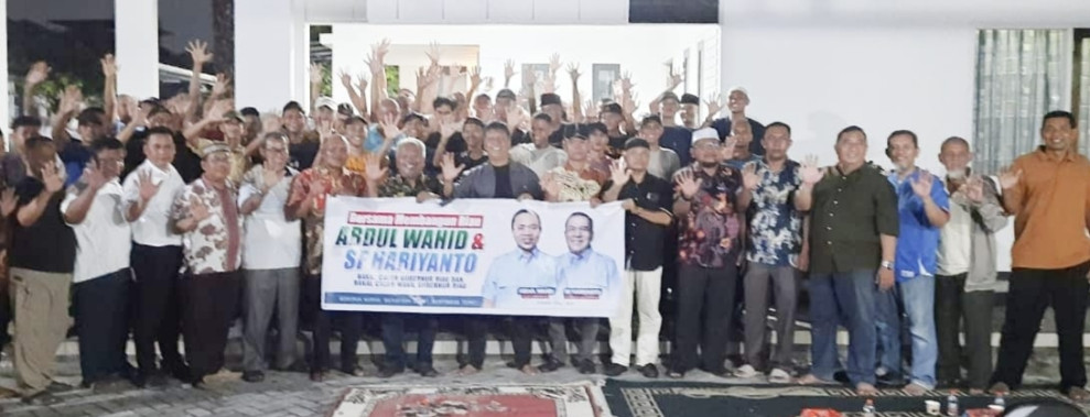 Bentuk Tim, Mas Jawaku Nyatakan Siap Menangkan Abdul Wahid-SF Hariyanto