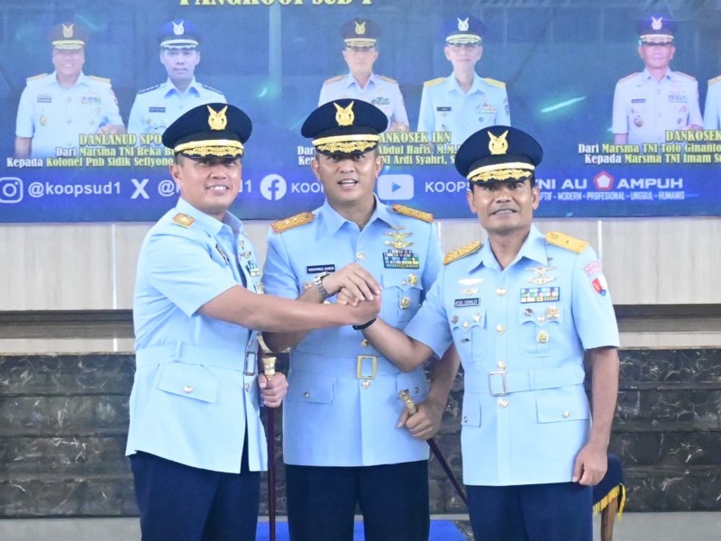 Abdul Haris Jabat Danlanud Roesmin Nurjadin, Gantikan Feri Yunaldi