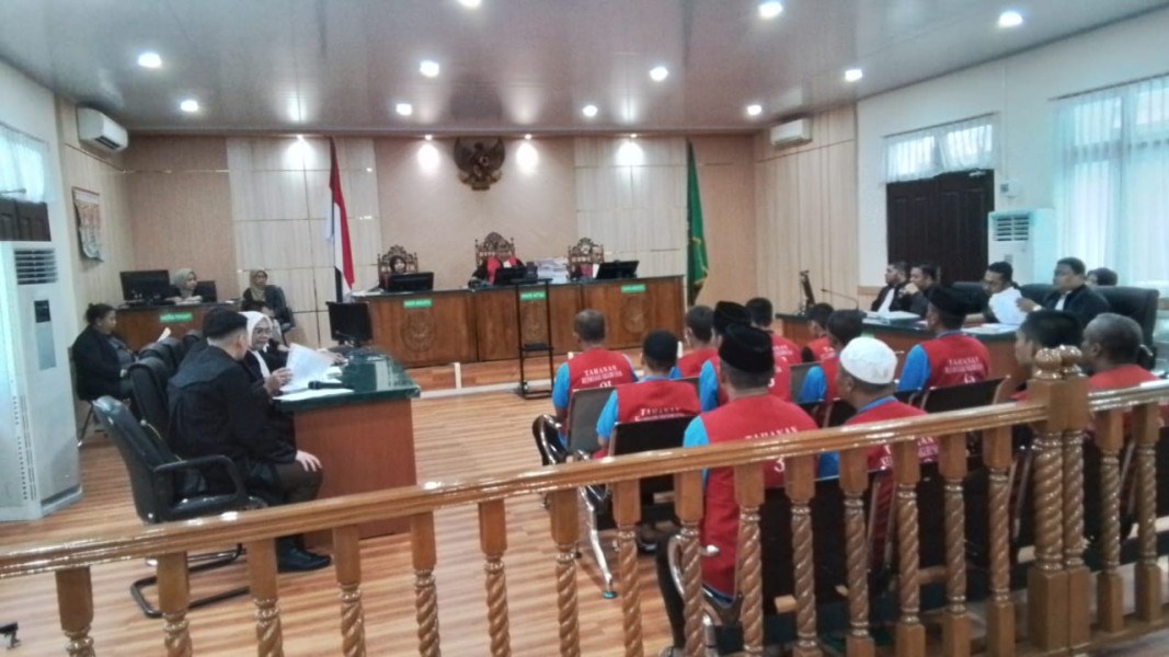 Masyarakat versus PT SSL, 12 Terdakwa Jalani Sidang Perdana