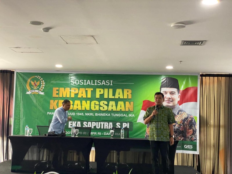 Empat Pilar MPR RI Bersanding dengan Industri Rumahan, Senator Arif Bekali Pelaku PIRT Rumbai Nilai Kebangsaan