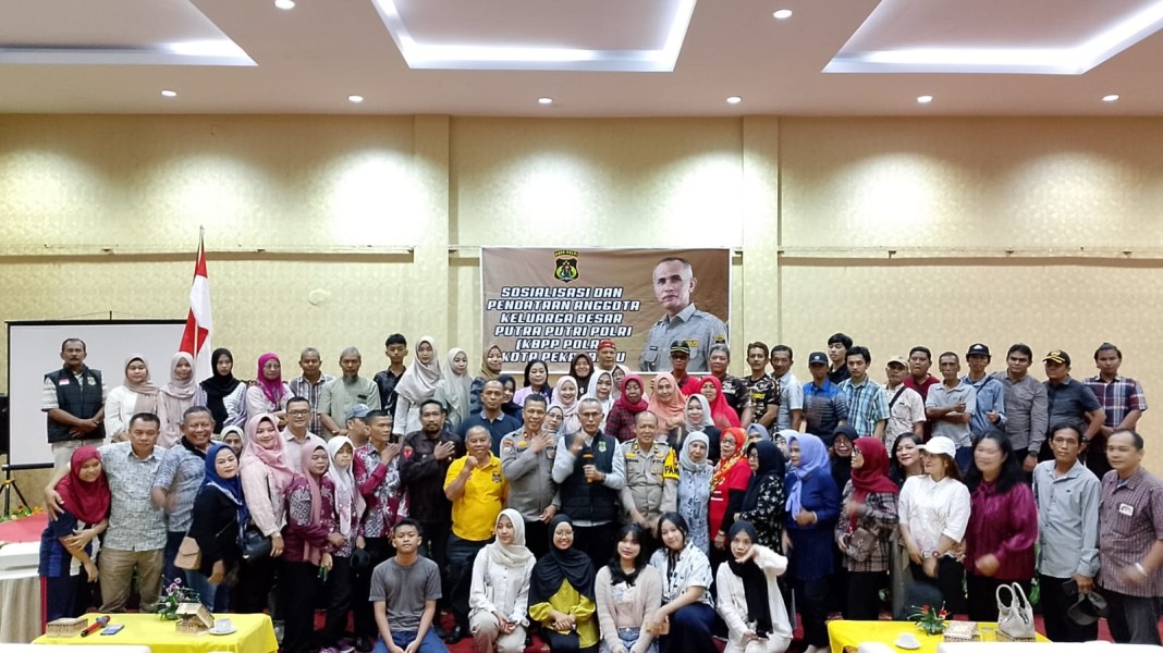 Silaturahmi KBPPP Pekanbaru, Perkuat Kebersamaan dan Dukung Polri Presisi