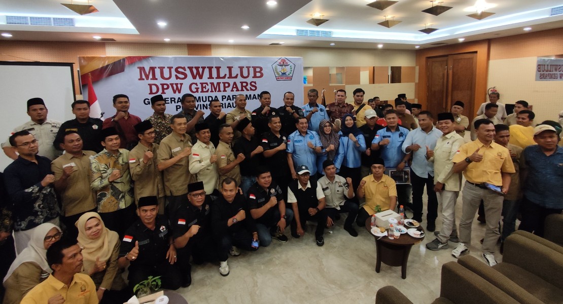 Muswillub DPW GEMPARS Riau 2026: Fadhli Tanjung Jadi Nahkoda Baru, 5 DPD Lagi Akan Dibentuk