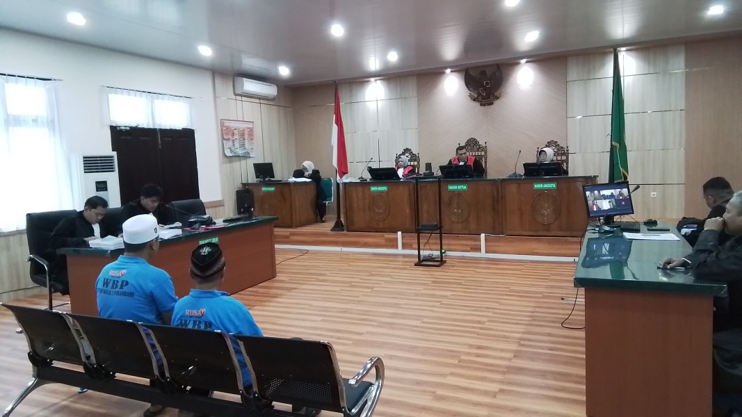 Juru Ukur BPN dan Lurah di Inhu Dituntut Beda Hukuman