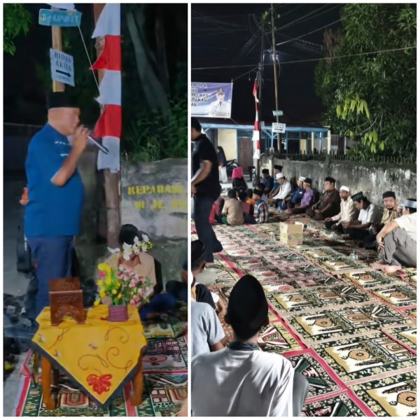 Warga Kampung Baru Gelar Tausiah dan Zikir Bersama Sambut 1 Muharram 1448 H dan HUT Pekanbaru ke-242