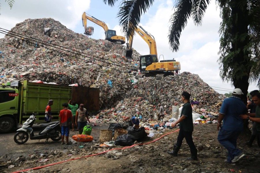 Wako Tinjau Penataan TPA Muara Fajar, Targetkan Jadi Sumber Energi Listrik