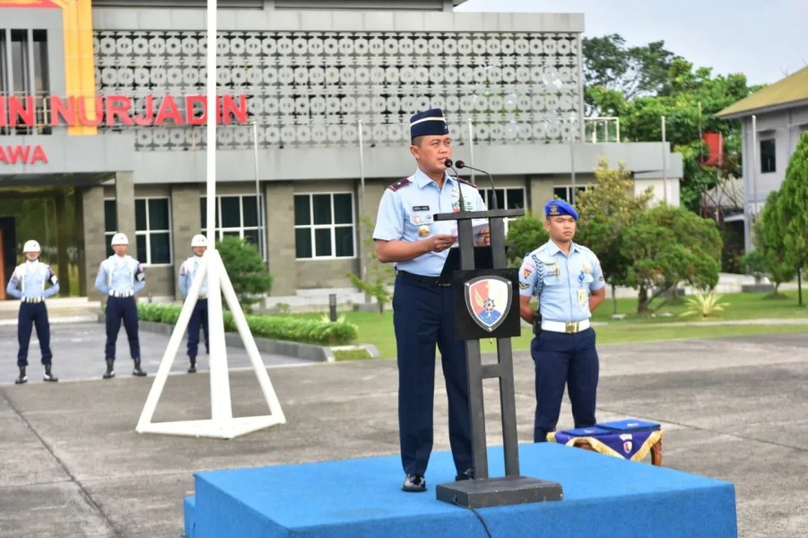 Peringati Harkitnas ke 117, Danlanud: Jaga Semangat Persatuan