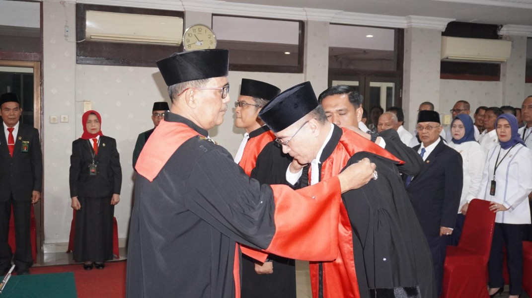Bambang Trikoro Jabat Ketua PN Pekanbaru