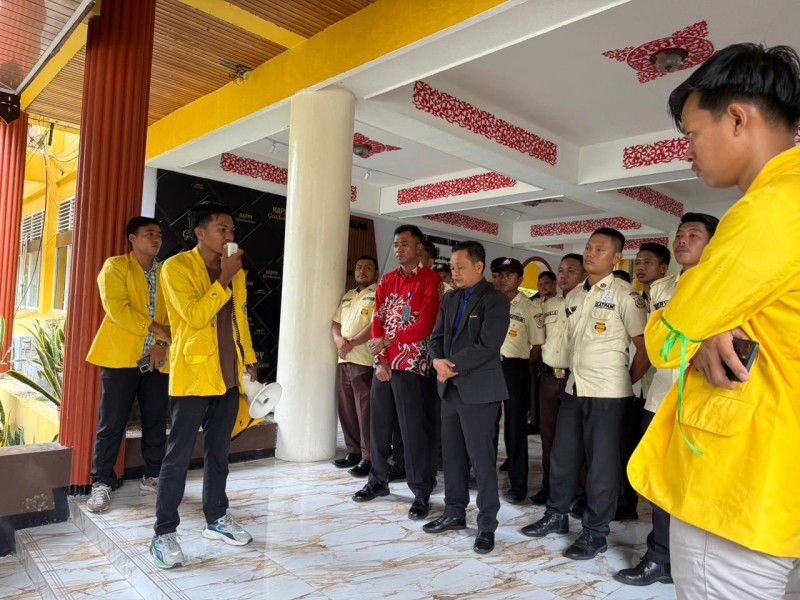 Geruduk Rektorat, Koalisi Presma Unilak Tagih Kepastian Pelantikan Pengurus Baru