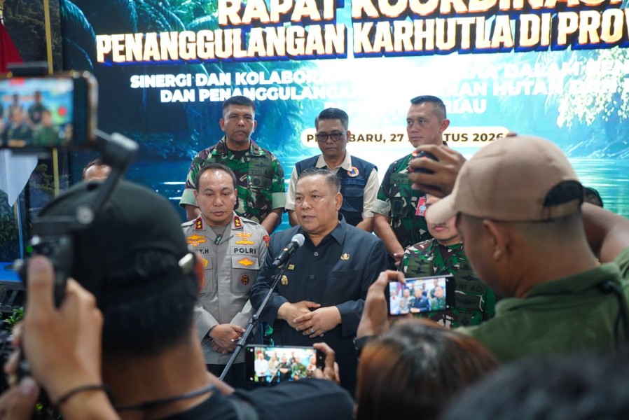 SF Hariyanto Ajak Semua Pihak Jaga Riau dari Ancaman Karhutla
