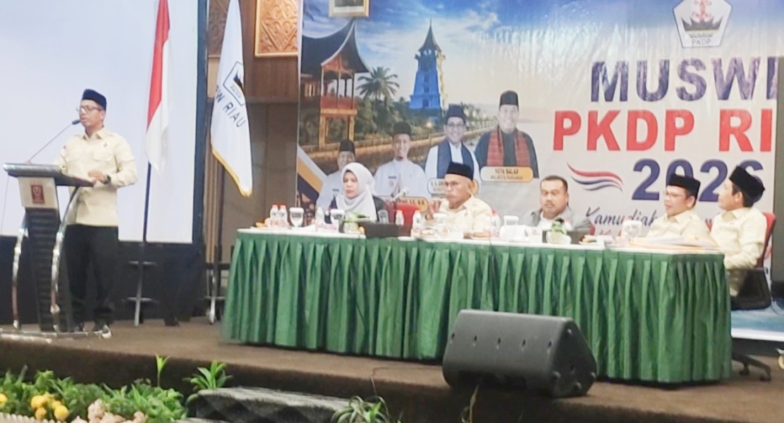 Aklamasi, Tambi Pimpin DPW PKDP Riau Periode 2026-2031