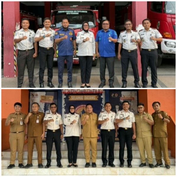 Lapas Pekanbaru Perkuat Koordinasi dengan BPBD dan DPKP, Antisipasi Bencana dan Kabut Asap