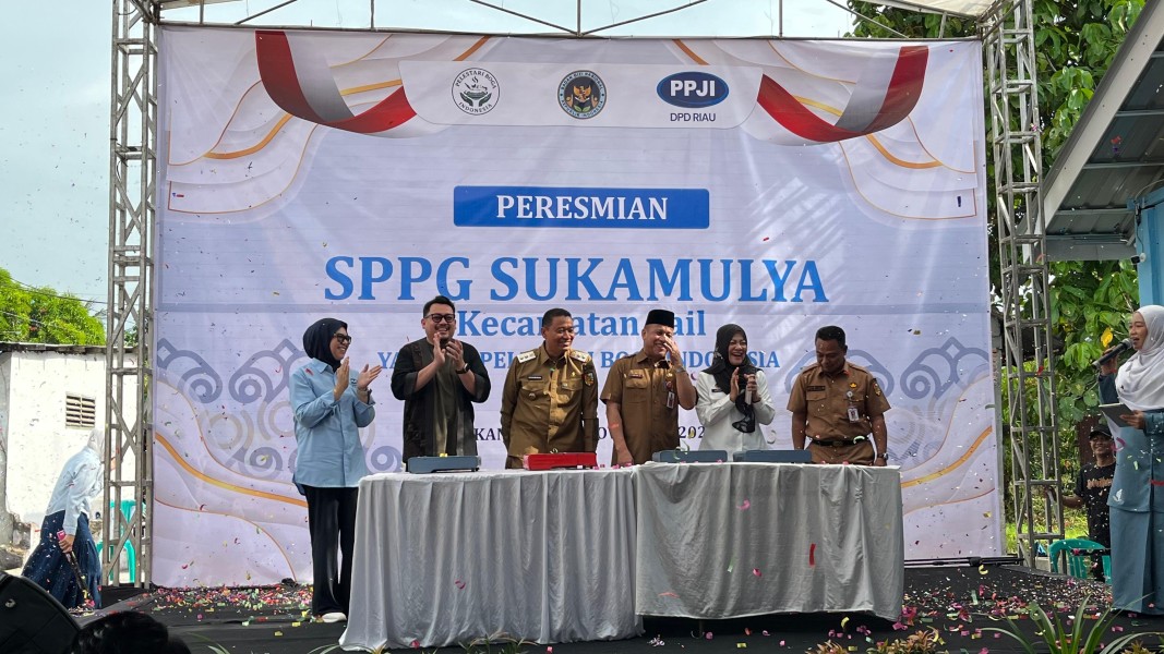 SPPG Sukamulya Resmi Beroperasi, 1.368 Pelajar di Kecamatan Sail Terima MBG
